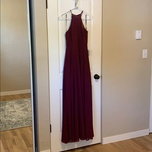 Brand new, with tags Burgundy/wine long dress